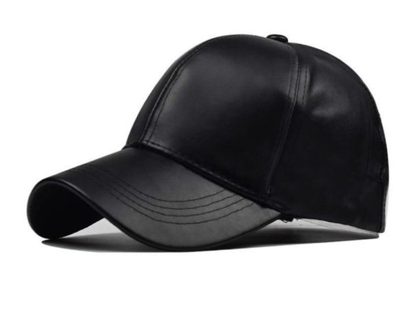 leather cap