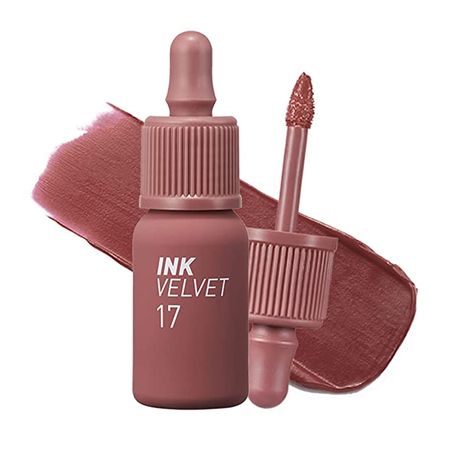 Amazon.com : Peripera Ink the Velvet Lip Tint, Liquid Lip (0.14 fl oz, 017 ROSY NUDE) : Beauty & Personal Care