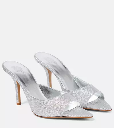 X Pernille Teisbaek Perni 04 Sandals in Silver - Gia Borghini | Mytheresa