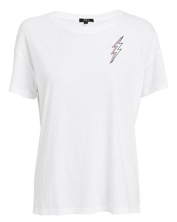 Davie Lightning Embroidered T-Shirt