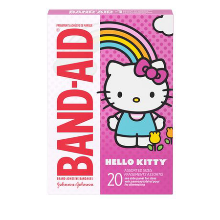 Band-Aid Kids Adhesive Bandages, Hello Kitty