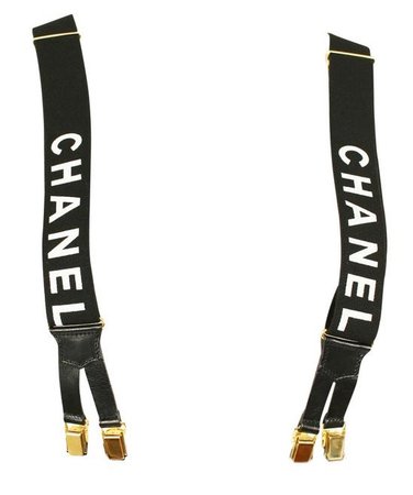 Chanel suspenders