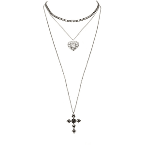Plus Size Embellished Choker & Pendant Necklaces