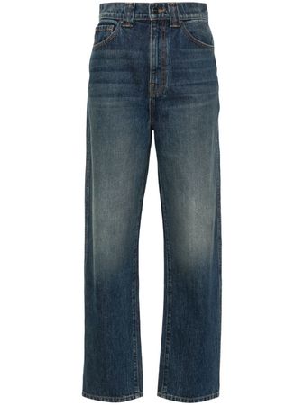 KHAITE high-waisted straight-leg Jeans - Farfetch