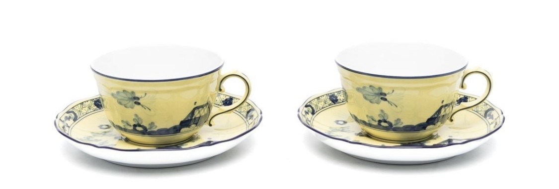 Ginori 1735 oriente italiano tea set