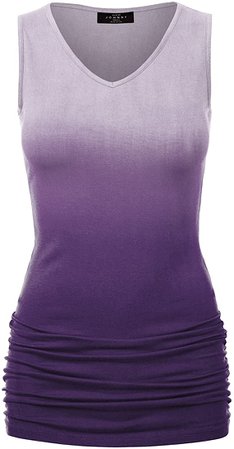 Made By Johnny Womens Sleeveless Stretch Comfy Tank Top - Made in USA at Amazon Women’s Clothing store