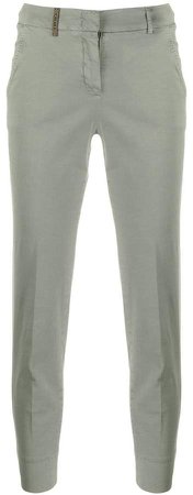 cropped skinny trousers