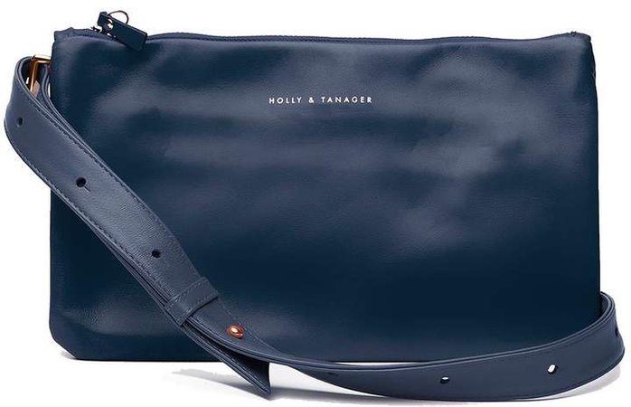 Holly & Tanager - Companion Mini Crossbody Clutch In Navy