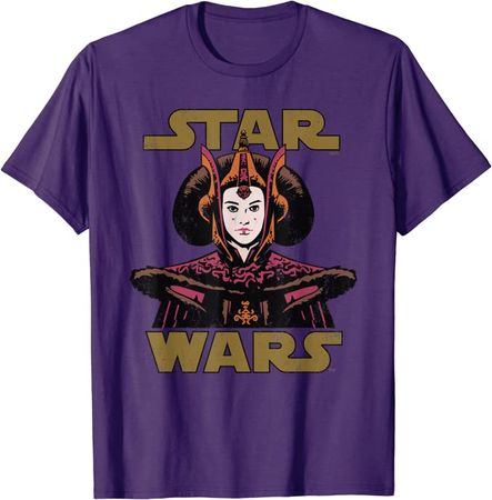 Amazon.com: Star Wars Logo Padmé Amidala T-Shirt : Clothing, Shoes & Jewelry