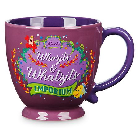 Cup Whozits E Whatzits Emporium A Pequena Sereia, Disney Store