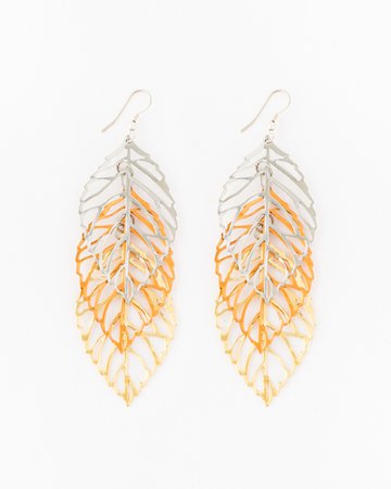 Trades of Hope - Tri-Leaf Earrings