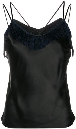 fringed camisole top