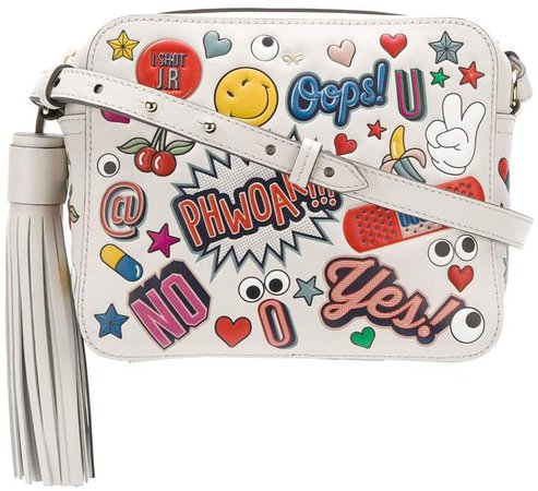 All Over Stickers cross-body bag