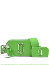 green Marc Jacobs snapshot bag