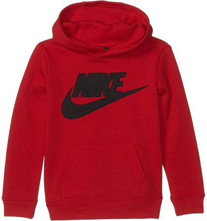 Amazon.com: Nike Kids Boy's Logo Fleece Pullover Hoodie (Little Kids) Midnight Navy 5 Little Kids: Sports & Outdoors