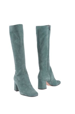green blue go go boots