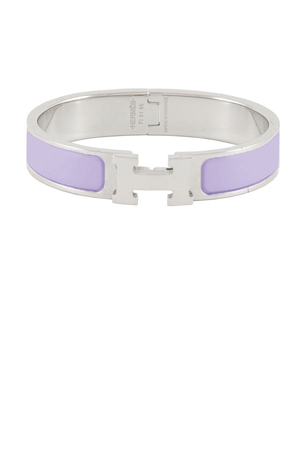 Hermes purple bracelet