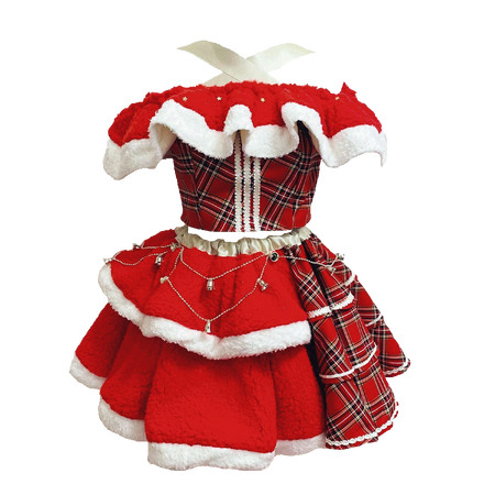 Hikarinocraft | Poodle Fur Fabric Christmas Skirt Set 1 (Dei5 edit)