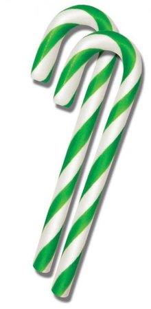 green candy canes - Google Search