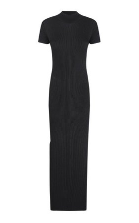Ksenia Ribbed-Knit Backless Maxi Dress By Anna October | Moda Operandi