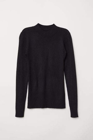 Knit Sweater - Black