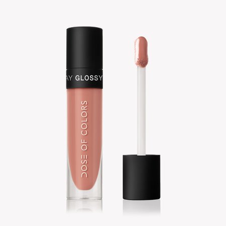 ON REPEAT - Warm Mid Tone Nude Lip Gloss - Dose of Colors