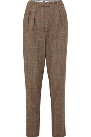 Giuliva Heritage Collection | Husband herringbone merino wool tapered pants | NET-A-PORTER.COM
