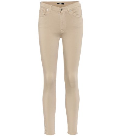 7 For All Mankind The Skinny High-Rise Jeans