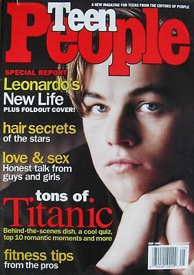 LEONARDO DICAPRIO MAY 1998 TEEN PEOPLE Magazine LARISA OLEYNIK KATE WINSLET - $10.00 | PicClick