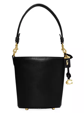 Shop COACH Dakota Leather Bucket Bag | Saks Fifth Avenue