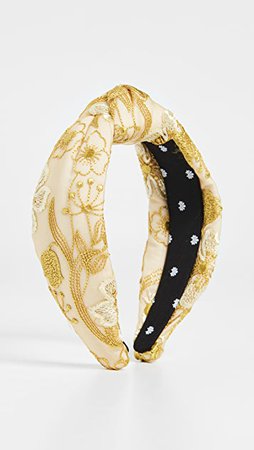 Lele Sadoughi Floral Lace Knotted Headband | SHOPBOP