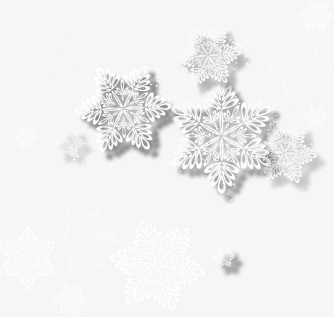 White Floating Snowflakes, White, Float, Snowflake PNG Image and Clipart for Free Download