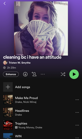 cleaning playlist