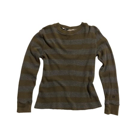 striped grunge sweater top