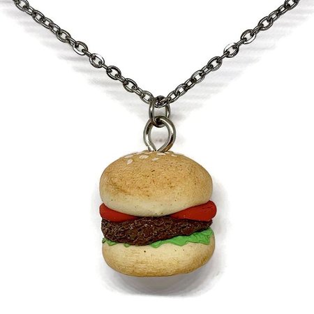 burger necklace