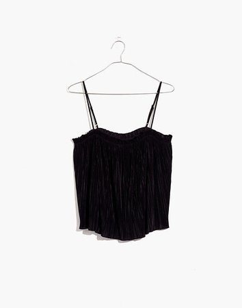 Texture & Thread Micropleat Tank Top
