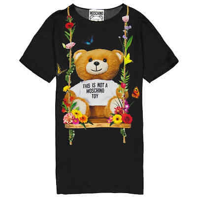 moschino teddy bear T-shirt dress