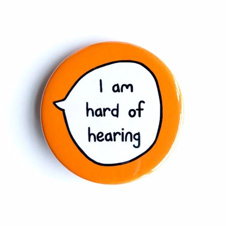 I am hard of hearing || sootmegs.etsy.com