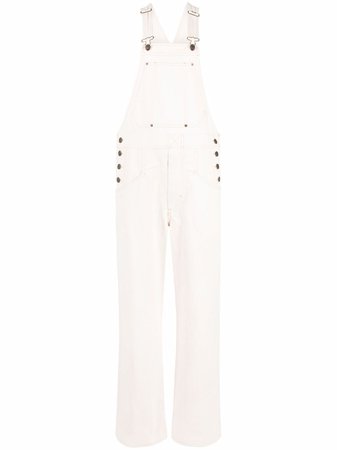 Shop Isabel Marant Madeline denim overalls with Express Delivery - FARFETCH