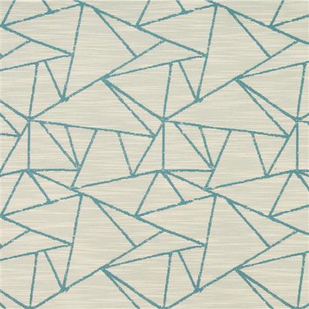 Crypton Home-Triangolo-Teal Fabric