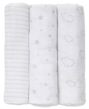 Clouds 3-Pack Swaddle Blankets Baby