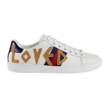 Ace embroidered sneaker - Gucci Women's Sneakers 431942A38G09064