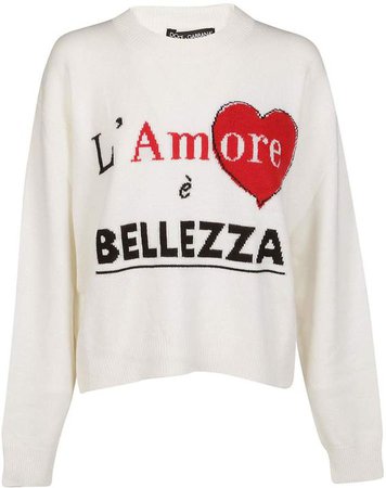 Dolce & Gabbana L'amore é Bellezza Jumper