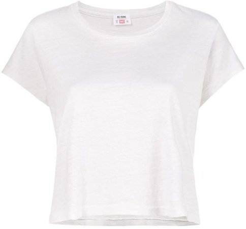 White 1950s Boxy Tee t-shirt