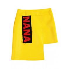 Yellow crop top skirt