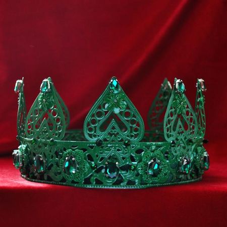 TADEO Green Emerald Male Crown - olenagrin