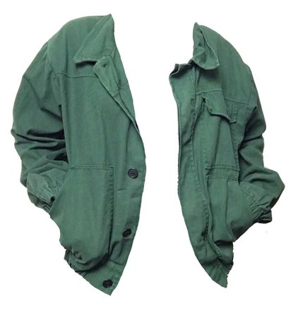 green jacket