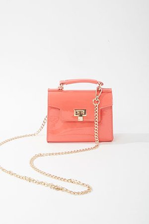 Pebbled Faux Leather Crossbody Bag | Forever 21