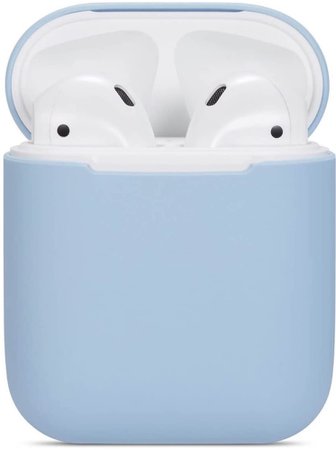 blue AirPods