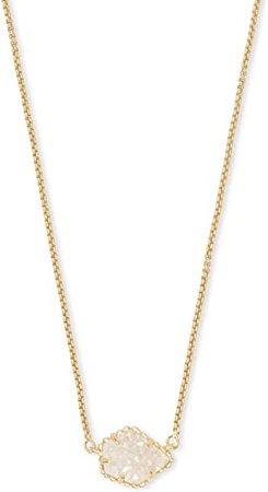 Amazon.com: Kendra Scott Tess Pendant Necklace for Women, Fashion Jewelry, Gold-Plated, Iridescent Drusy : Clothing, Shoes & Jewelry